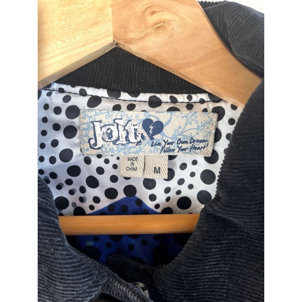 Adorable Jolt Boho Corduroy Black Coat - Picture 11 of 14
